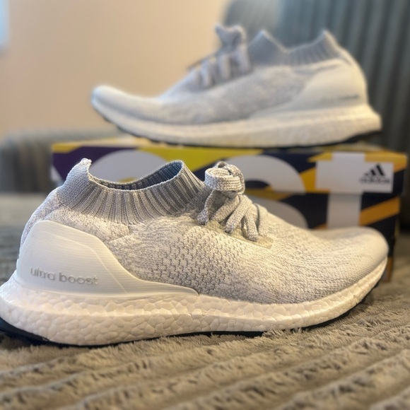 adidas Other - Adidas UltraBOOST Uncaged Gray/White Knit Sneakers